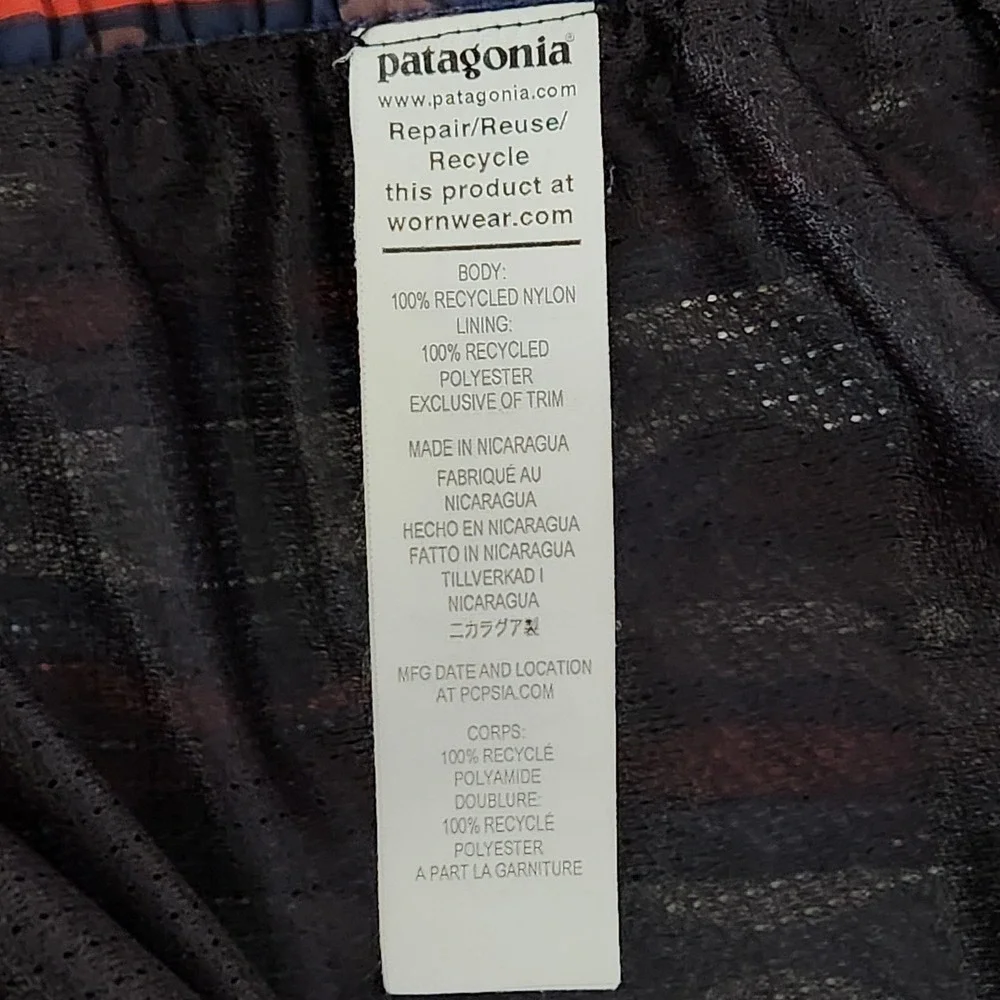 Patagonia measurements waist